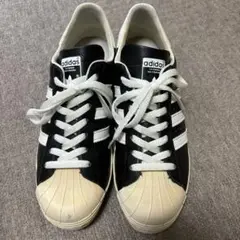 アディダス スーパースター　黒白　80s 初期