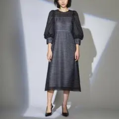 パフスリーブレースワンピース diagram グレースコンチネンタル 美品 38