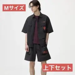 【新品】デスストランディング2 ナイロンダブルポケットシャツ&パンツ2点セットM