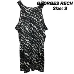 GEORGES RECH ノースリーブチュニック S スパンコール付き