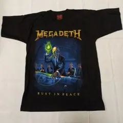 MEGADETH 美品！ RUST IN PEACE 半袖Tシャツ ブラック