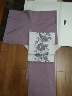 牛首紬　さが美　ガード加工　正絹
