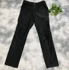 FORECAST フォーキャスト (M) ミリタリー カーゴパンツ 裏起毛