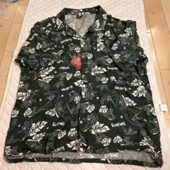 新品　トムとジェリー　アロハシャツ　アロハ　シャツ　グリーン　リゾート　5L