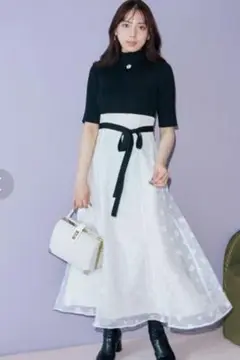 マーキュリーデュオ　MARY QUANTコラボ ロングワンビース新品未使用