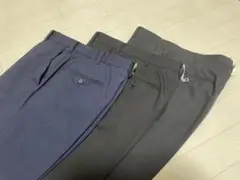 ストライプ柄⭐︎スラックス⭐︎クリーニング済み⭐︎3着セット