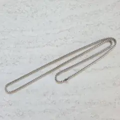 メンズ ネックレス チェーン シルバー