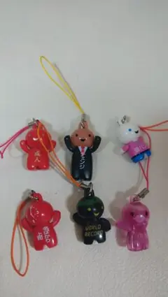 アニゾーANIZOBANDAIバンダイキャラクター ストラップ 6個セット