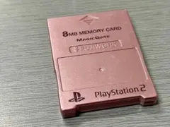 PlayStation 2 メモリーカード FUJIWORK 希少ピンク！