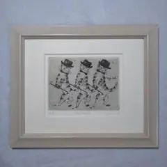 【最終値下げ】グラハム・クラーク「First & Last」銅版画 直筆サイン入 最終値下げ】グラハム・クラーク「First & Last」銅版画 直筆
