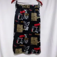 スカート　個性的デザイン