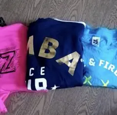 ZUMBAのトップス３枚セット