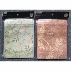 花柄ジッパーバッグ2枚セット