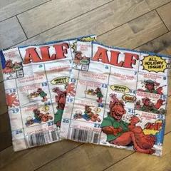 アルフALF カレンダー柄　クッションカバー２枚セット