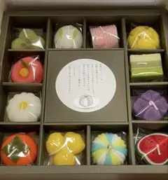 【新品 未使用】カメヤマ ろうそく 和菓子づくしギフトセット