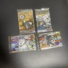 にゃんこ大戦争ウエハース　超激レア　4枚セット