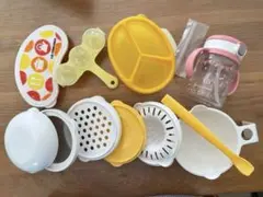 Pigeon 離乳食調理セット　リッチェルストローマグ