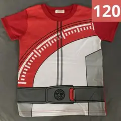 新品未使用　ブンブンジャー なりきり半袖Tシャツ　120cm