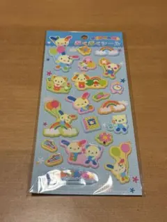 ウサハナ　ぷくぷくシール　SPINNS