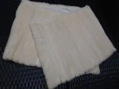 ミンク ケープ ポンチョ 毛皮 本物