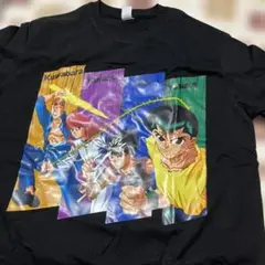 黒Tシャツ XLサイズ 幽☆遊☆白書キャラクター