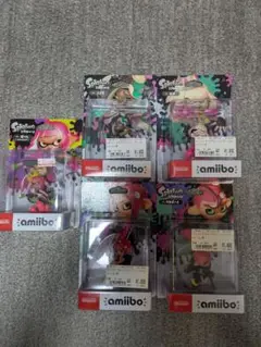 新品未開封 amiibo スプラトゥーン フィギュア　セット