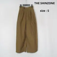 【値下げ◎】 THE SHINZONE / コットン ワイド パンツ トラウザー