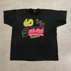90s シングルステッチ USA製 ファニー メッセージ アート Tシャツ
