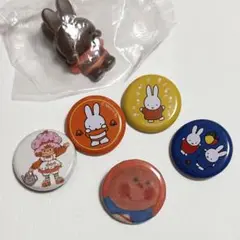 ミッフィー 缶バッジ クリップ 他