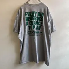 T-166 GILDAN SPORTS MATTER グレー Tシャツ XL