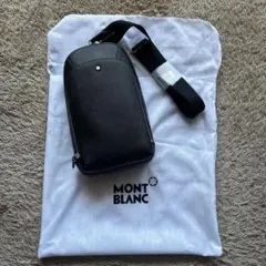 極美品✨モンブラン ショルダーバッグ 肩掛け 本革 レザー PVC ブラック 2025年最新】MONTBLANC メンズ ショルダーバッグの人気アイテム
