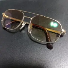 MATRIX マトリックス5986 ゴールド チタンフレーム　メガネ