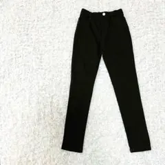 カジュアルパンツ スキニー ウエストゴム ストレッチ カーキ 細身