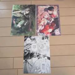 ルーチェと白の契約　B5版 複製原画3枚セット