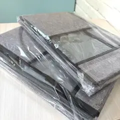 蓋付き 衣類収納ボックス 大容量 32L(2個セット)/洗濯可能 防塵 防湿