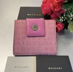 新品同様‼️ ブルガリ BVLGARI 財布 二つ折り 折り財布
