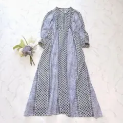 【極美品】ジャーナルスタンダード モロッカンプリントヴィンテージライクワンピース