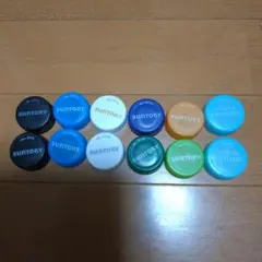 ペットボトルキャップ　サントリー　12個