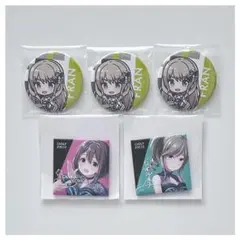 IDOLY PRIDE 缶バッジ 伊吹渚 白石沙季 fran 5点セット