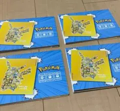 【非売品】ポケモンカードプレイマット4枚セット☆ノベルティ☆