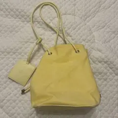 最終値下げ【美品】CLOUDY イエローバケットバッグ