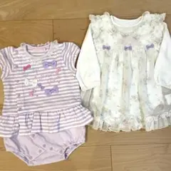 mezzo piano 80cm ロンパース　セット
