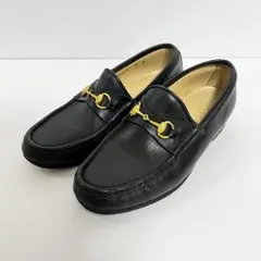 【A21】GUCCI　グッチ　靴　ローファー　黒　馬具　サイズ37 1/2 C m76176706392_1.jpg?1756020944