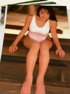 1)s1401) 西田ひかる　L判写真10枚set