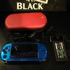 PSP 3000 青色 本体 + ACアダプター