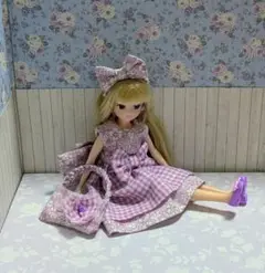 リカちゃん　ミニチュア　ドール　ワンピースセット