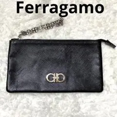 サルヴァトーレ・ Ferragamo フェラガモ クラッチバック コインケース
