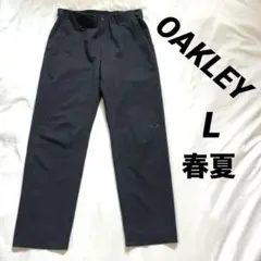 OAKLEY オークリー Lサイズ 春夏用 ストレッチ ロングパンツ ブラック