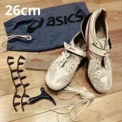 アシックス　HEATFLAT スパイクシューズ 26.0cm