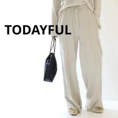 【美品】TODAYFUL イージーパンツ